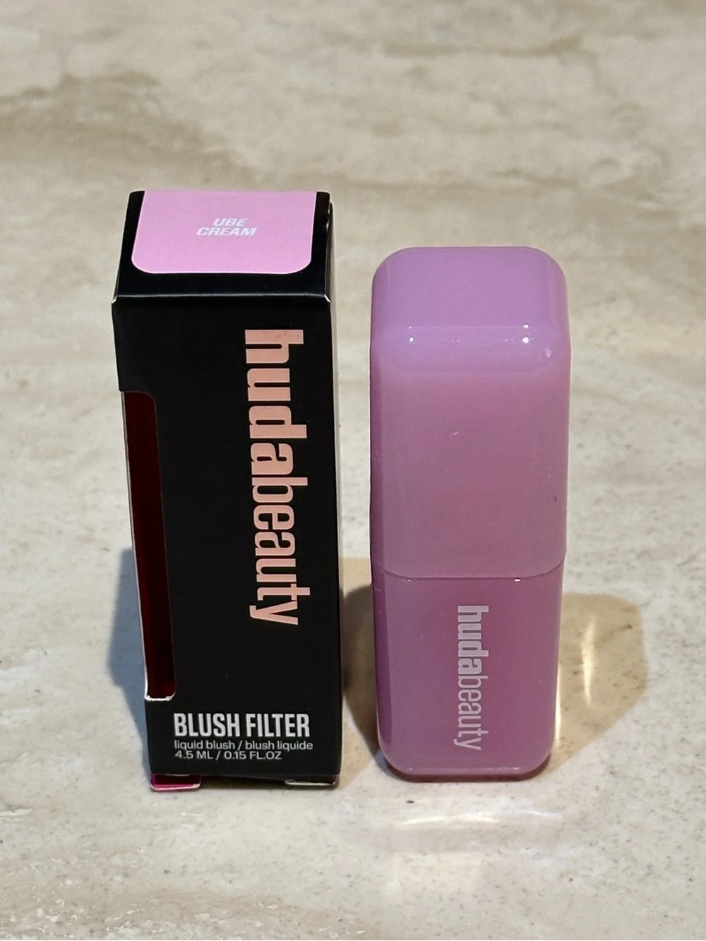 HUDA BEAUTY Blush Filter Soft Glow Liquid Blush Ube Cream (Limited Edition)